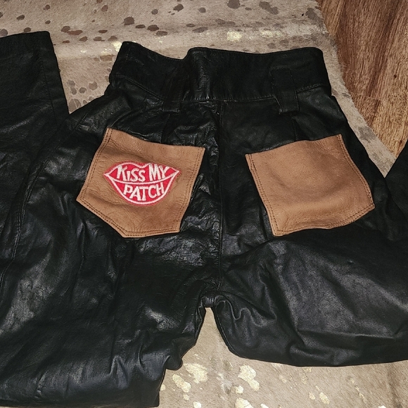 Wilson Black and Brown Jeans with Unique Design - Picture 1 of 9
